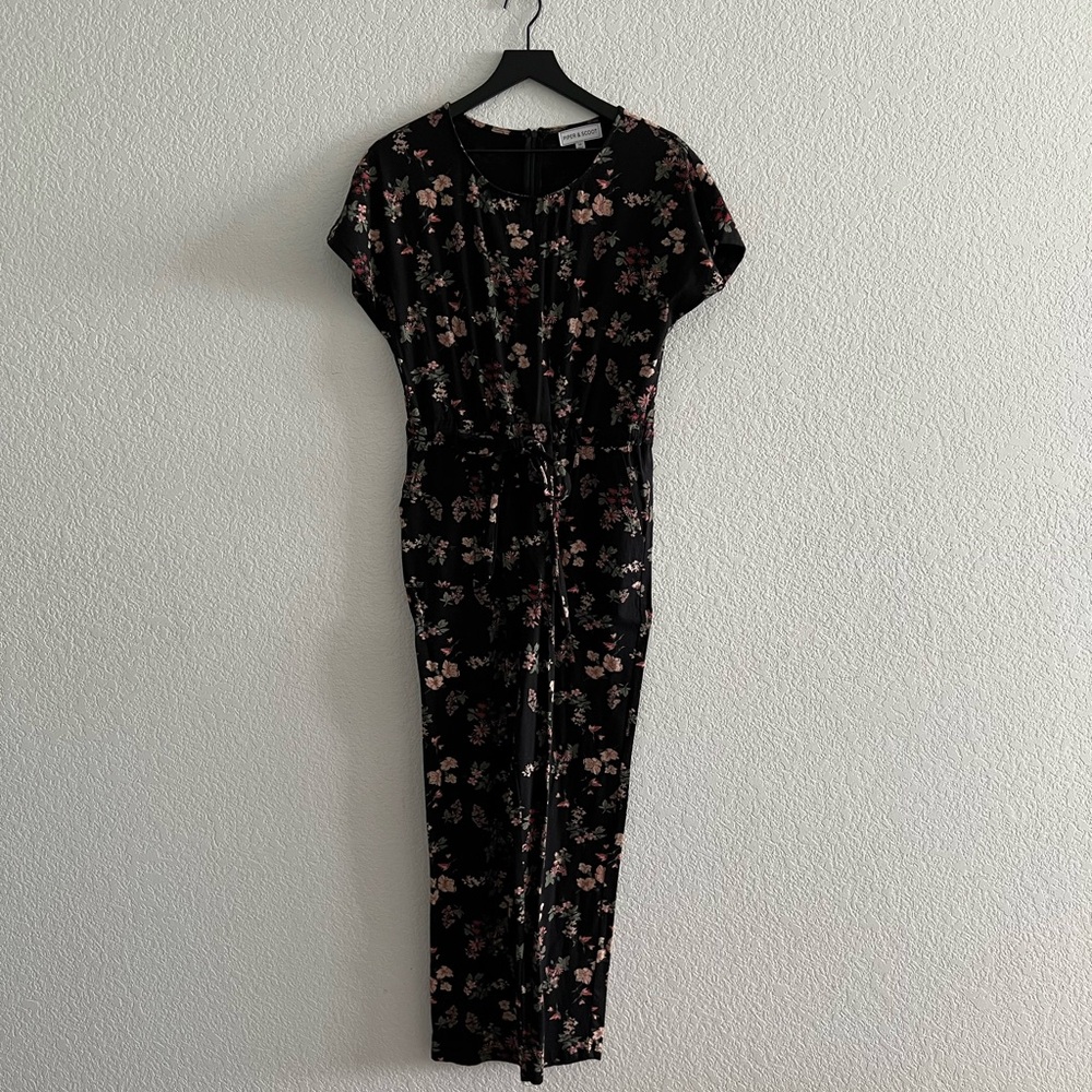 Floral Piper & Scoot Romper
